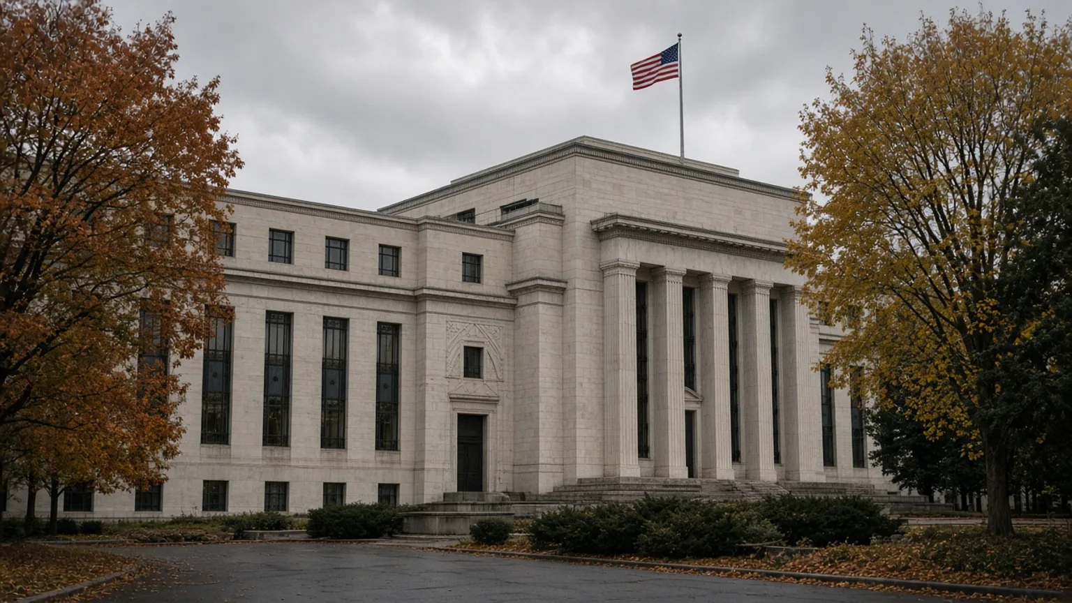 AI-generated photo-style image: Warsh Holds the Line: The Fed Pauses With the 10-Year Above 5%